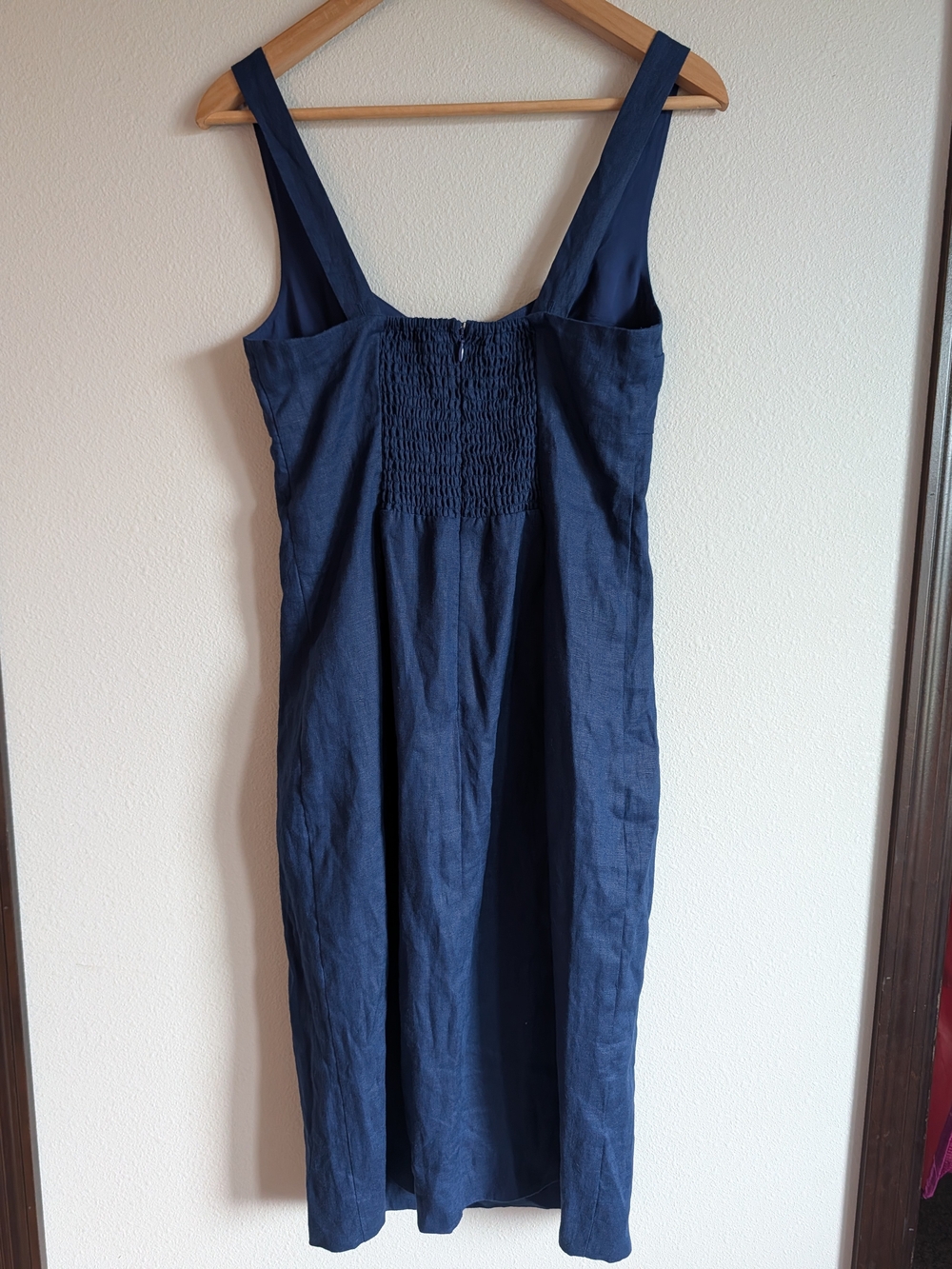 Reformation Thea Linen Midi Sheath Dress - Picture 4 of 6